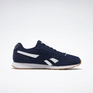 Reebok Royal Glide Lux Turnschuhe Herren - Navy/Weiß - DE 607-EMS